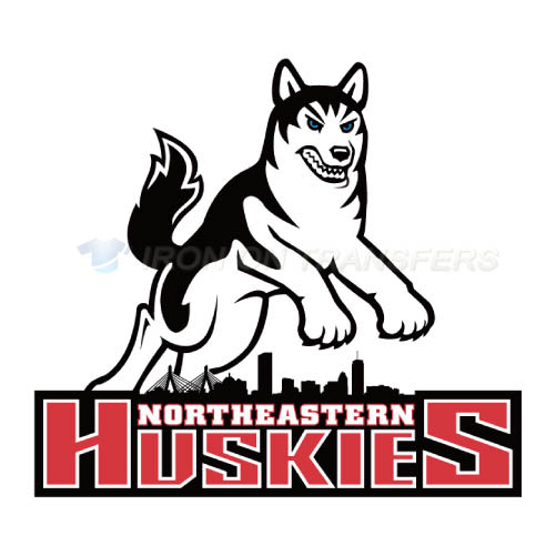 Northeastern Huskies Iron-on Stickers (Heat Transfers)NO.5636